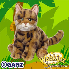 webkinz signature bengal cat