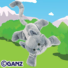 Details about   Ganz Webkinz Charcoal Cat New with Sealed Code and Tag Grey  