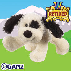Webkinz Black & White Cheeky Dog HM192 NEW CODE ONLY no Plush no Shipping 