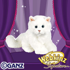 webkinz white cat